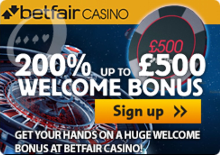 Get Your Hands on a Huge Welcome Bonus at Betfair Casino