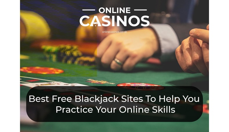 You play for chips in free blackjack but not for real money
