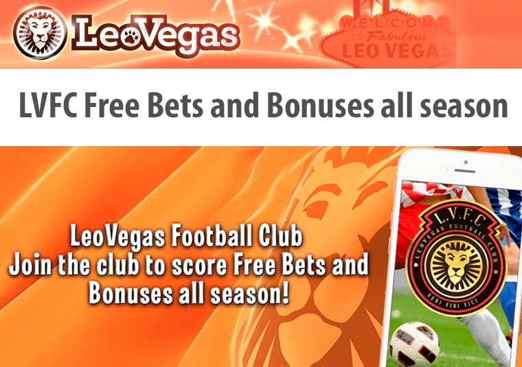 Join the LeoVegas Football Club to win bonuses and more