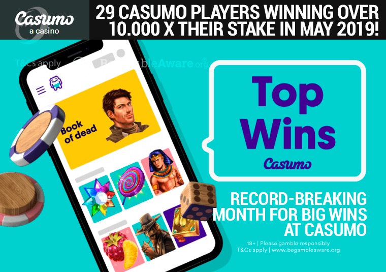 Record-breaking month for big wins at Casumo