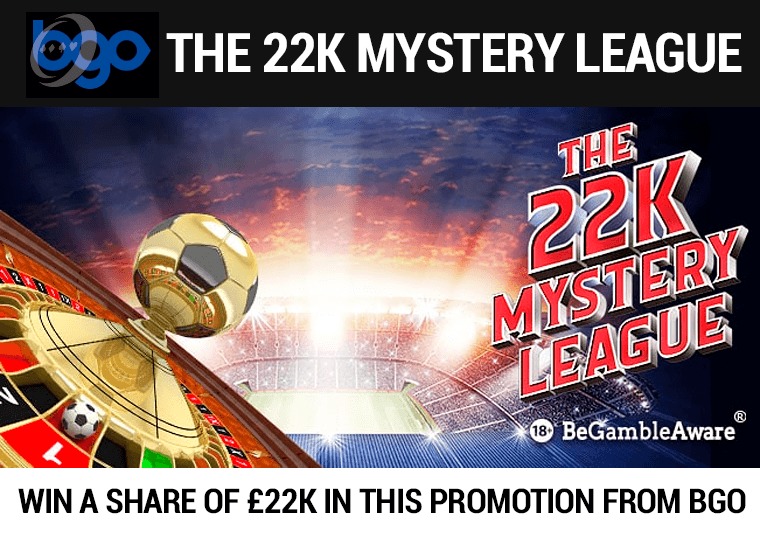 Win a share of 22k in this promotion from bgo