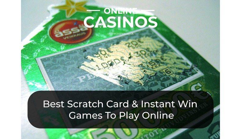 Instant scratch and win games